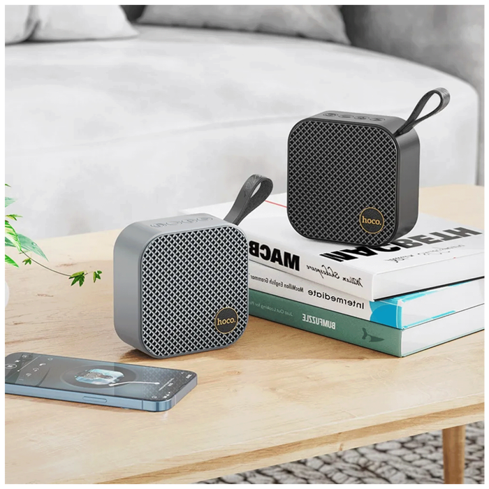 hoco. Zvučnik bežični, Bluetooth, 1200 mAh, 5W - HC22, Crni