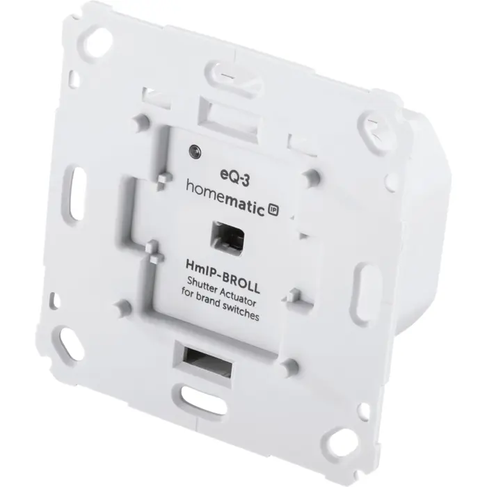 Homematic IP roller shutter actuator for brand switches