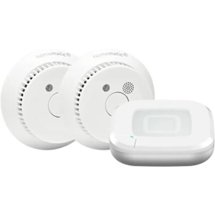 Homematic IP Smart Home Starter Set Smoke Alarm (HmIP-SK27) (1x Access Point 2, 2x Smoke Alarms)