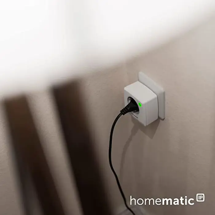 Homematic IP switch socket (HmIP-PS-2) (white)