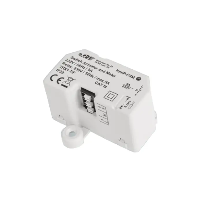 Homematic IP switching measuring actuator for flush-mounting (HmIP-FSM), relay