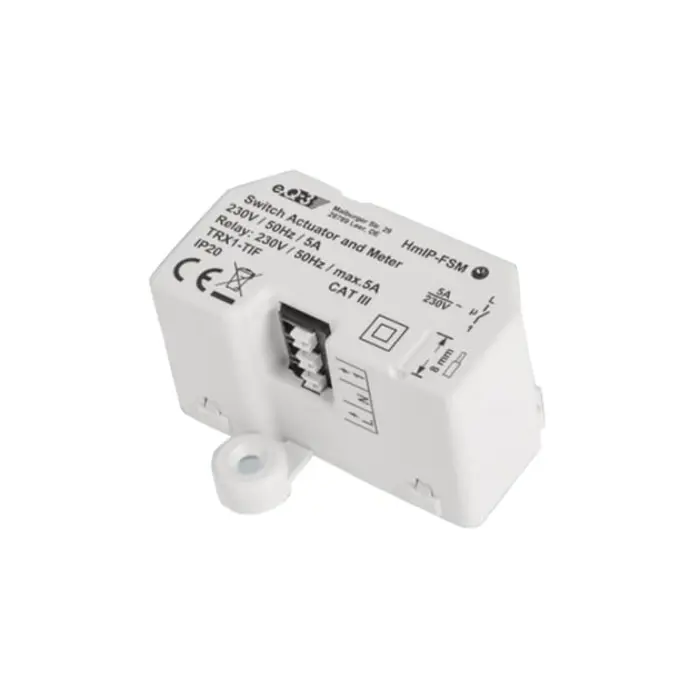 Homematic IP switching measuring actuator for flush-mounting (HmIP-FSM), relay