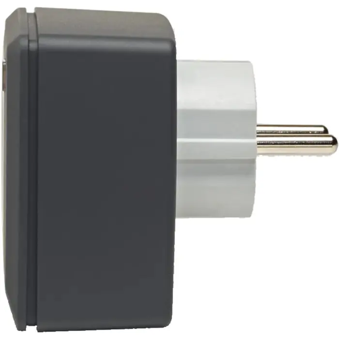 Homematic IP switching socket (HmIP-PS-2-A) anthracite