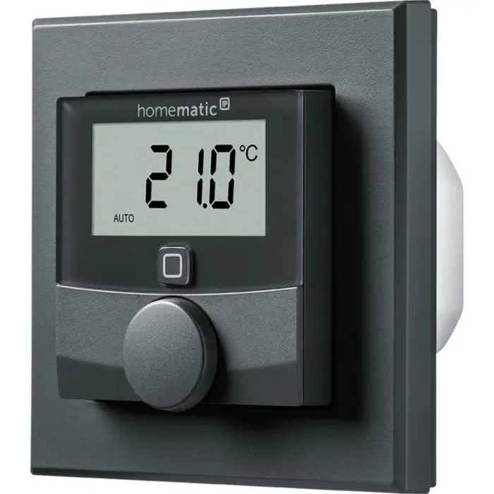 Homematic IP wall thermostat with switching output (HmIP-BWTH-A) (anthracite, for brand switch 230V)