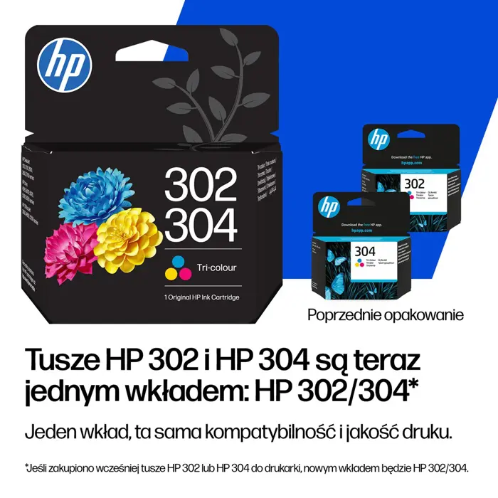 HP 302/304 Black Original Ink Cartridge