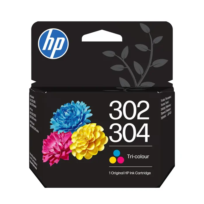 HP 302/304 Schwarz+Dreifarbig Tintenpatrone