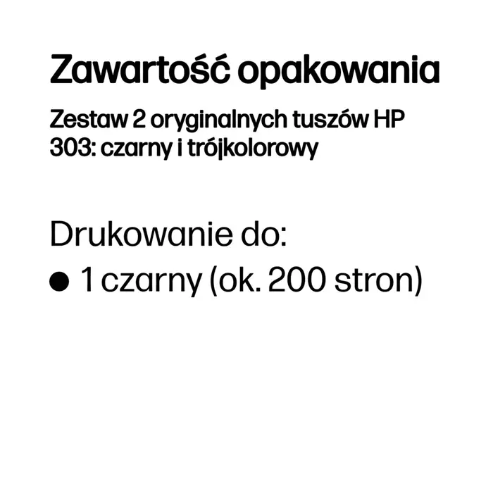 HP 303 2-pack Black/Tri-color Original Ink Cartridges