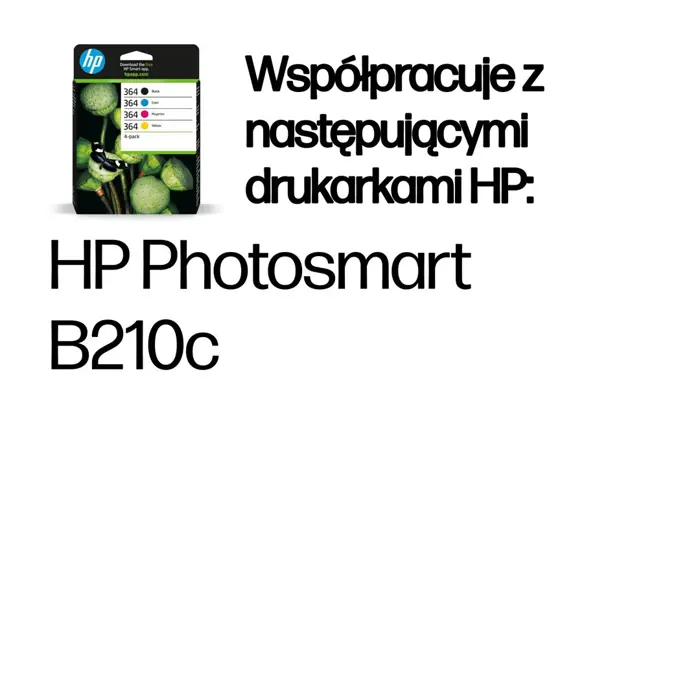 HP 364 4-pack Black/Cyan/Magenta/Yellow Original Ink Cartridges