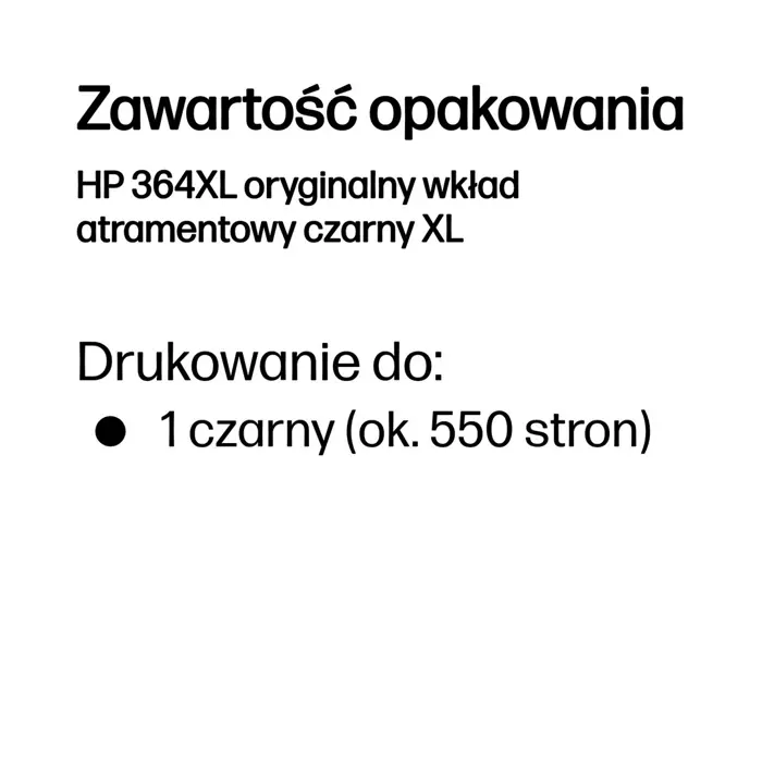 HP 364XL High Yield Black Original Ink Cartridge
