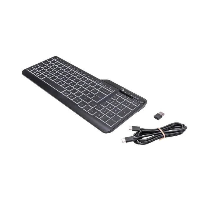 HP 400 Backlit Wired Keyboard
