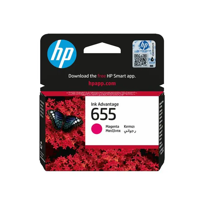 HP 655 ink cartridge magenta 600p
