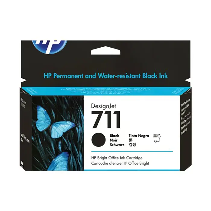 HP 711 ink black 80 ml DJ T120 520