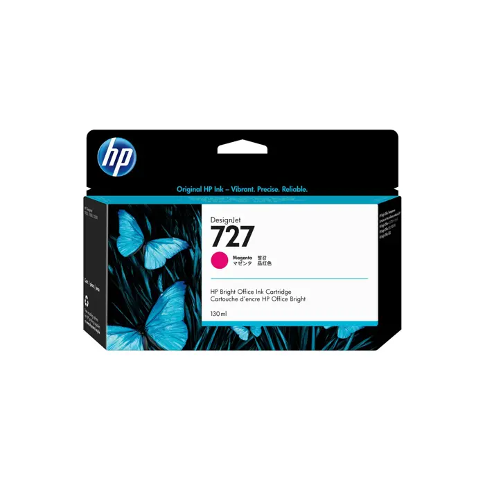 HP 727 130-ml Magenta DesignJet Ink Cartridge