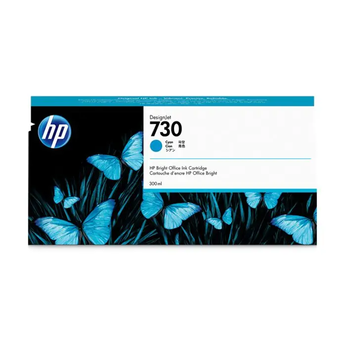 HP 730 300 ml Cyan Ink Cartridge
