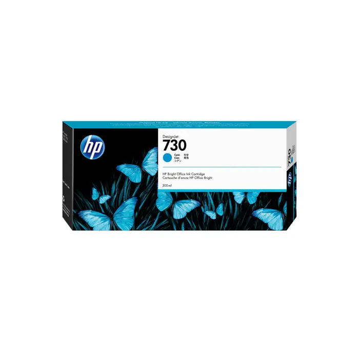 HP 730 Cyan Tintenpatrone 300ml