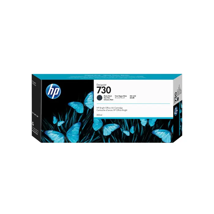 HP 730 - hoj kapacitet - mat sort - or
