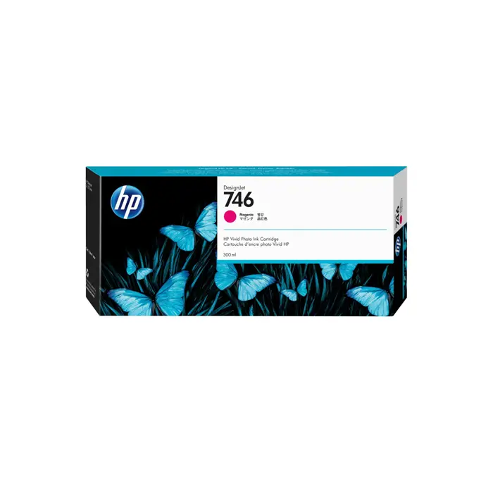 HP 746 300-ml Magenta DesignJet Ink Cartridge