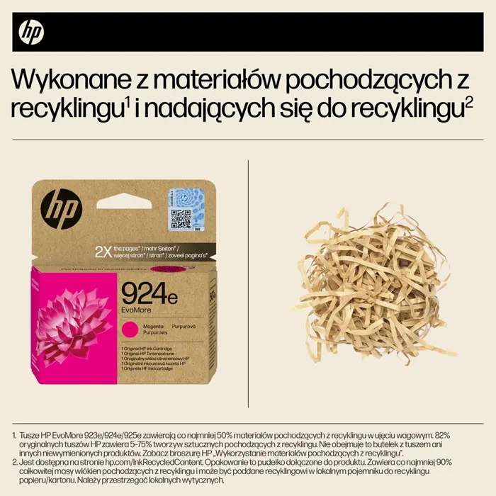 HP 924e EvoMore Magenta Original Ink Cartridge