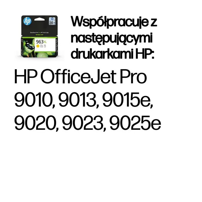 HP 963XL High Yield Yellow Original Ink Cartridge