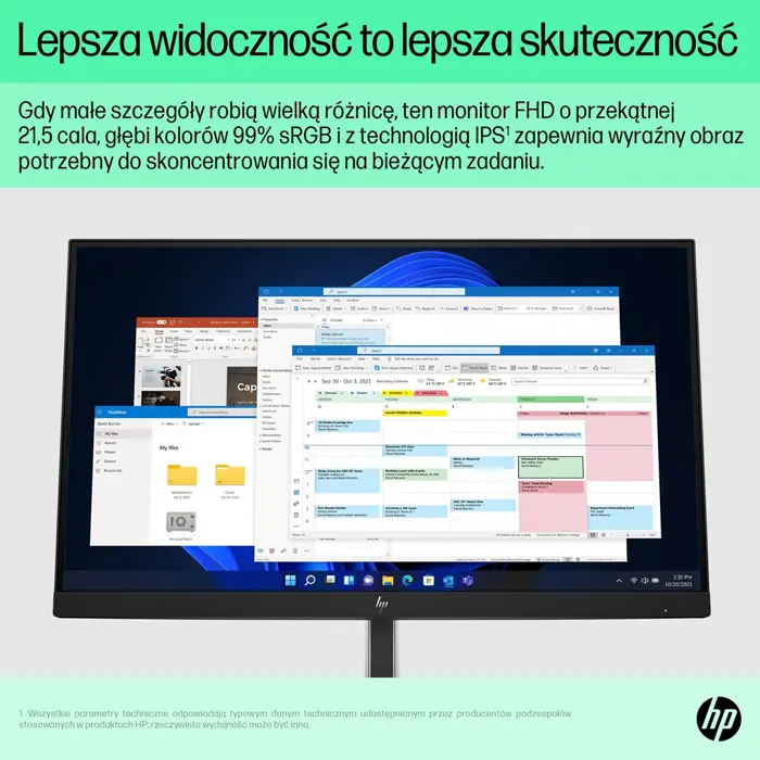 HP E22 G5 IPS FHD 1920x1080 HDMI/DP 250cd
