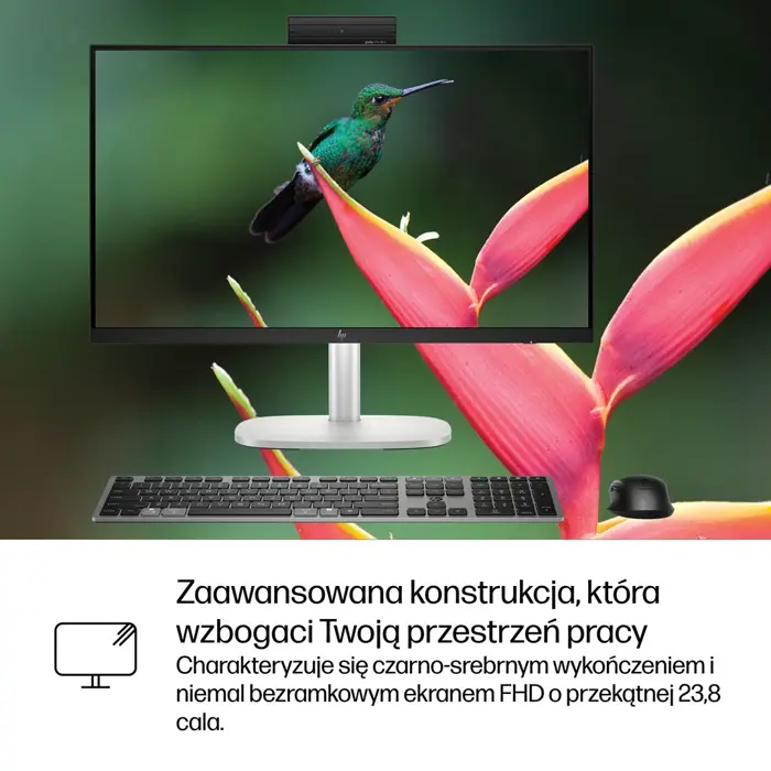 HP EliteStudio 8 AiO G1i Ultra 5 235 23.8"FHD Touch IPS 300nits LBL AG 16GB DDR5 5600 SSD512 Intel Graphics Cam 5MP W11Pro 3Y OnSite