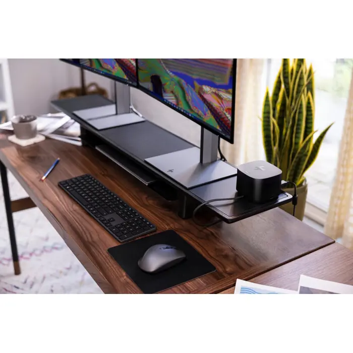 HP klawiatura bezprzewodowa 975 programowalna - odbiornik USB + Bluetooth - czarna QWERTY (3Z726AA#ABB)