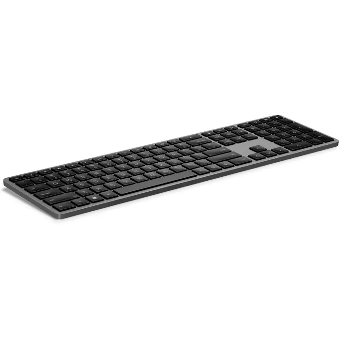 HP klawiatura bezprzewodowa 975 programowalna - odbiornik USB + Bluetooth - czarna QWERTY (3Z726AA#ABB)