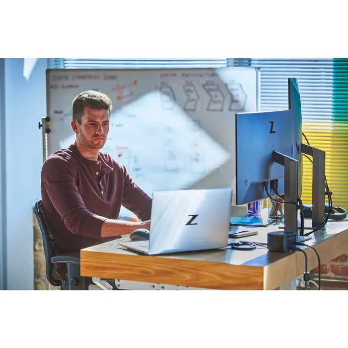 HP klawiatura bezprzewodowa 975 programowalna - odbiornik USB + Bluetooth - czarna QWERTY (3Z726AA#ABB)