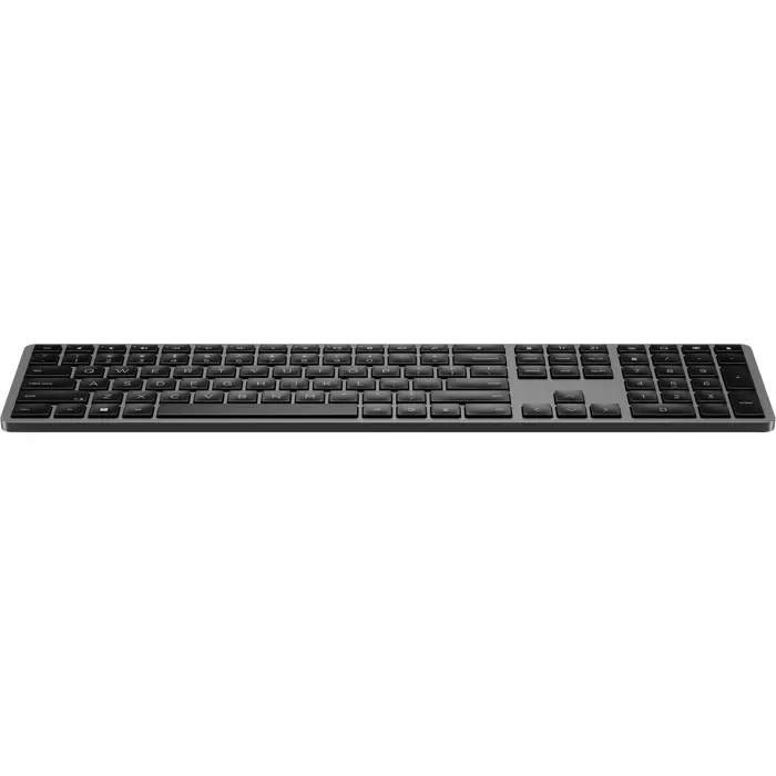 HP klawiatura bezprzewodowa 975 programowalna - odbiornik USB + Bluetooth - czarna QWERTY (3Z726AA#ABB)