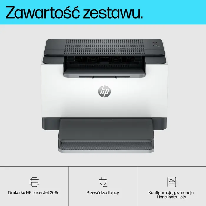 HP LaserJet M209d Printer