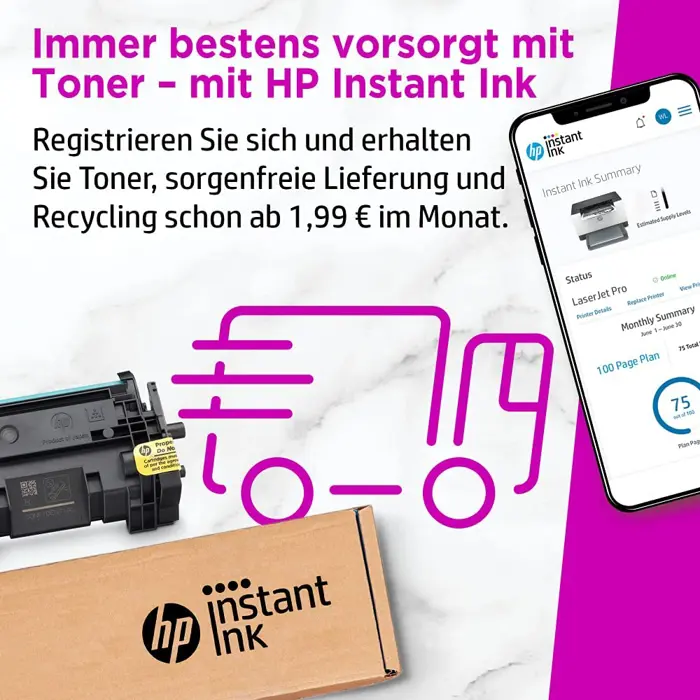 HP LaserJet M209dw, laser printer (grey, USB, LAN, WLAN)