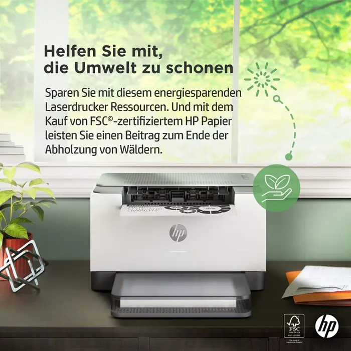 HP LaserJet M209dw, laser printer (grey, USB, LAN, WLAN)