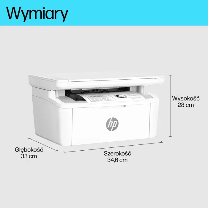 HP LaserJet MFP M140w Printer, Black and white, Printer for Small office, Print, copy, scan, Scan to email; Scan to PDF; Compact Size