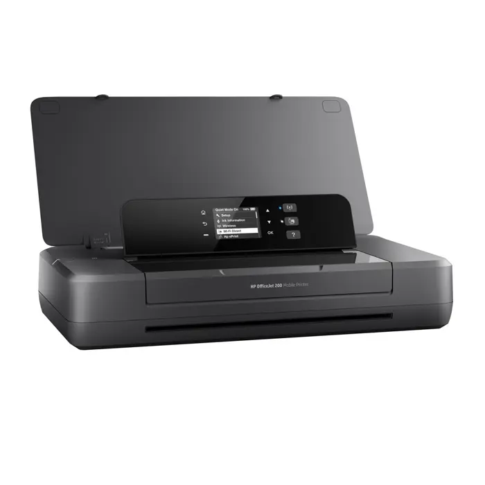 HP Officejet 200 Mobile Printer, Print, Front-facing USB printing