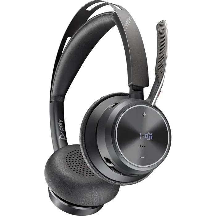 HP Poly Voyager Focus 2 USB-CC headset (Microsoft Teams certified, USB-C/-A adapter)