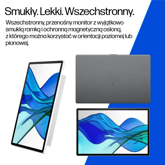 HP Series 5 Pro WQXGA Portable Monitor - 514pn monitor komputerowy 35,6 cm (14") 2560 x 1600 px LCD Srebrny