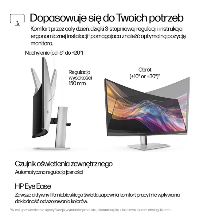 HP Series 7 Pro 37.5 inch WQHD+ Thunderbolt 4 Monitor - 738pu