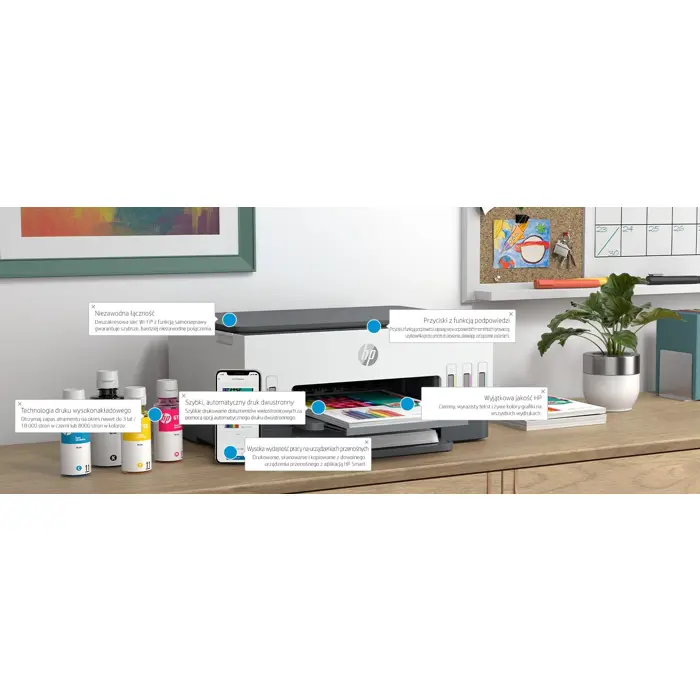 HP Smart Tank 670 All-in-One Thermal inkjet A4 4800 x 1200 DPI 12 ppm Wi-Fi