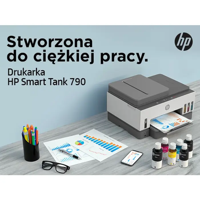 HP Smart Tank 790 All-in-One Thermal inkjet A4 4800 x 1200 DPI 15 ppm Wi-Fi
