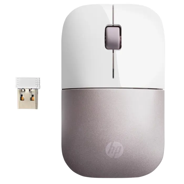 HP Wireless Mouse Z3700 - White/Pink