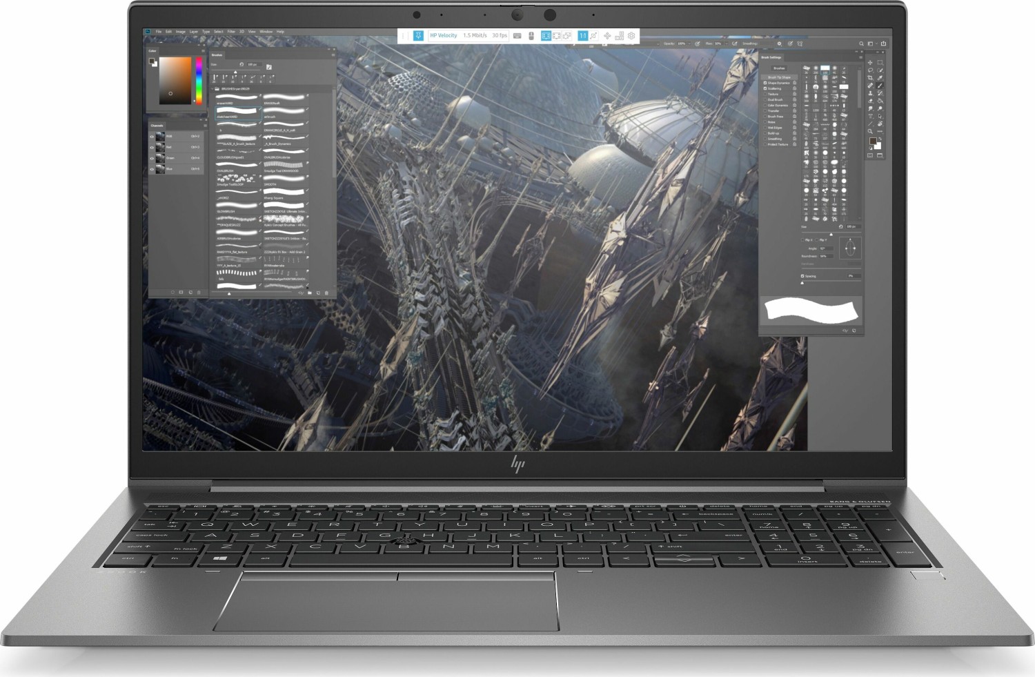 Laptop HP ZBook Firefly 15 G7 / i7 / Quadro P520 / RAM 32 GB / 1TB SSD / 15,6″ FHD