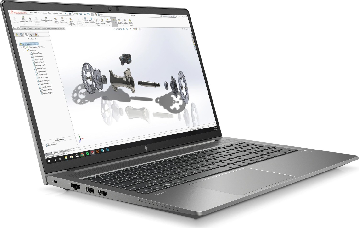 Laptop HP ZBook Power 15 G8 / i7 / Quadro T1200 / RAM 32 GB / 1TB SSD / 15,6″ FHD