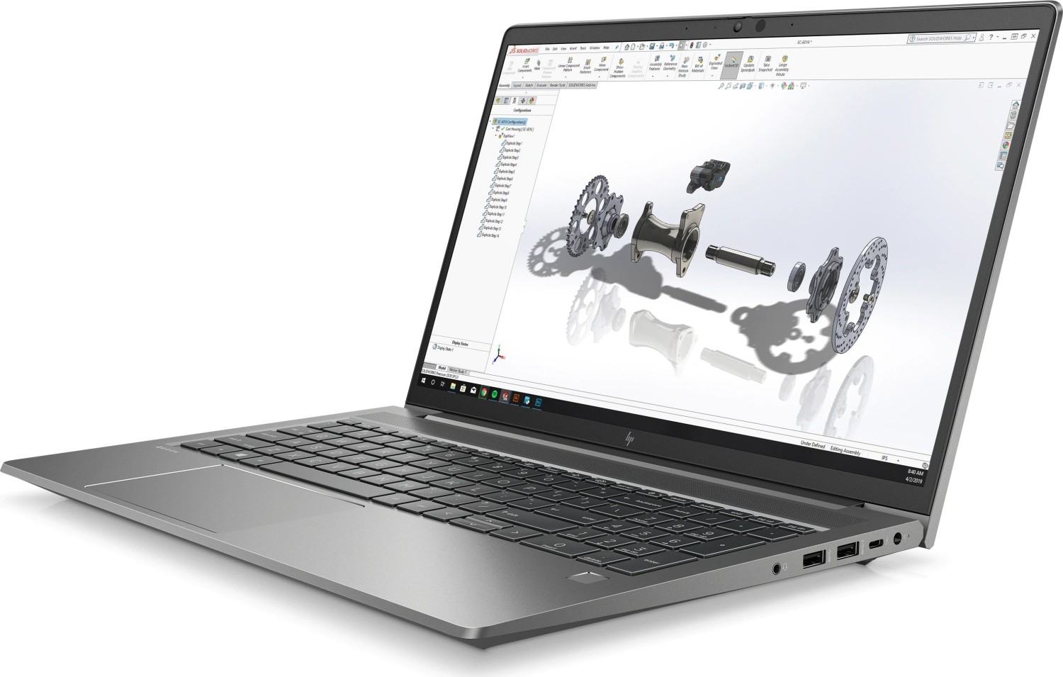Laptop HP ZBook Power 15 G8 / i7 / Quadro T1200 / RAM 32 GB / 1TB SSD / 15,6″ FHD