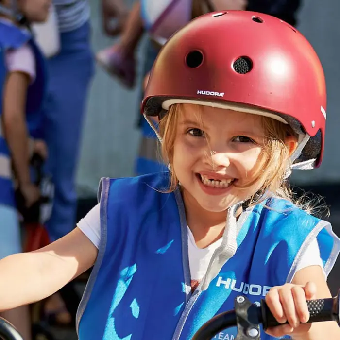HUDORA skater helmet berry, size. 56-60