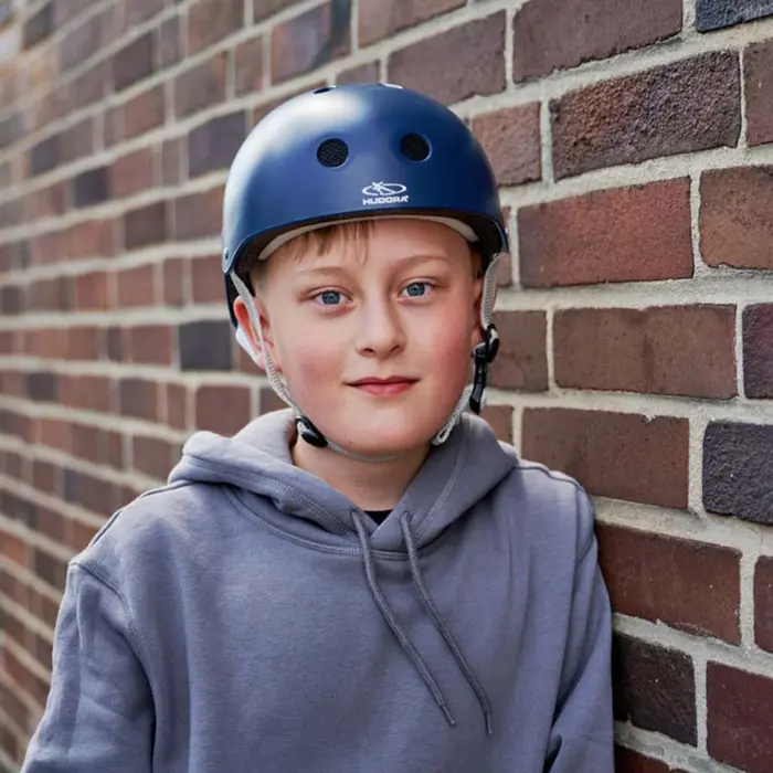 HUDORA skater helmet dark blue, size 48-52