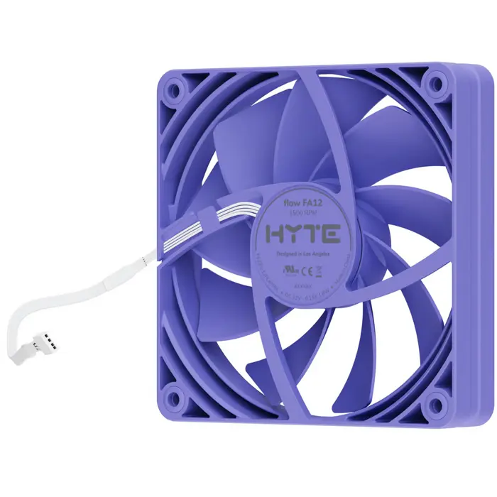 HYTE FA12, case fan purple, pack of 4, 120 mm