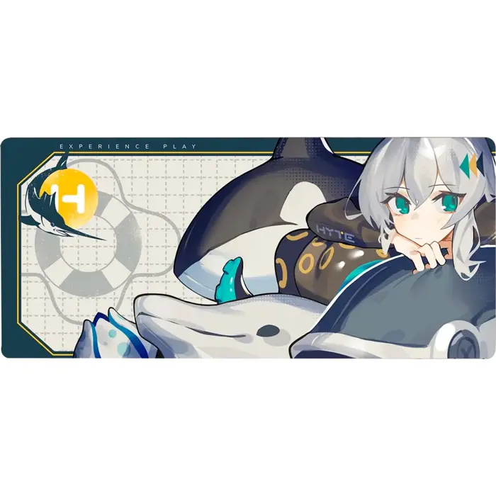 HYTE "Offshore" Desk Pad, Gaming Mouse Pad (Multi-Color)