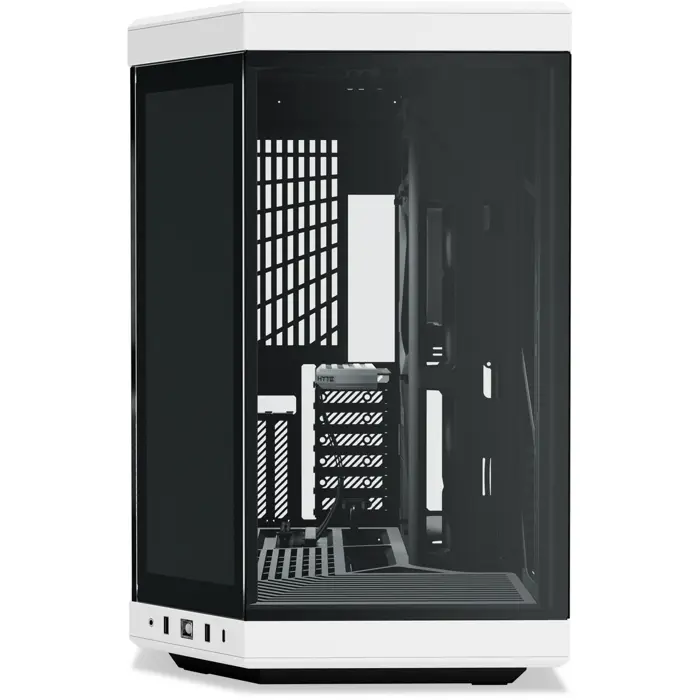 HYTE Y70 Touch Infinite , Tower case (black, Tempered Glass x 2)
