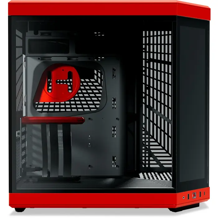HYTE Y70 Touch Infinite , Tower case (black, Tempered Glass x 2)