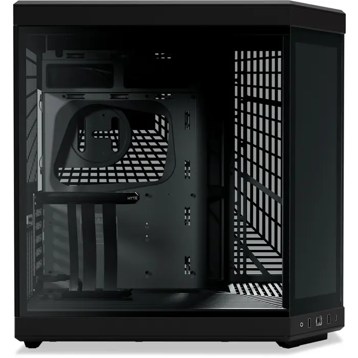 HYTE Y70 Touch Infinite , Tower case (black, Tempered Glass x 2)